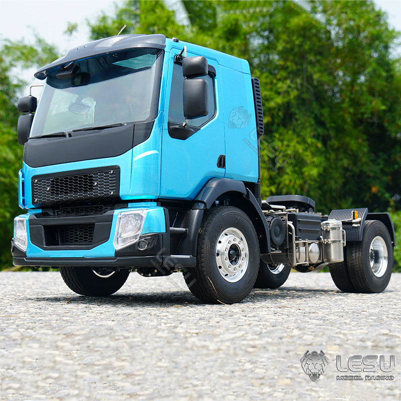 LESU 1/14 4*2 RC VM Tractor Truck Metal Chassis Unpainted Unassembled Cabin Shell 540 Motor Servo Radio Control DIY Cars