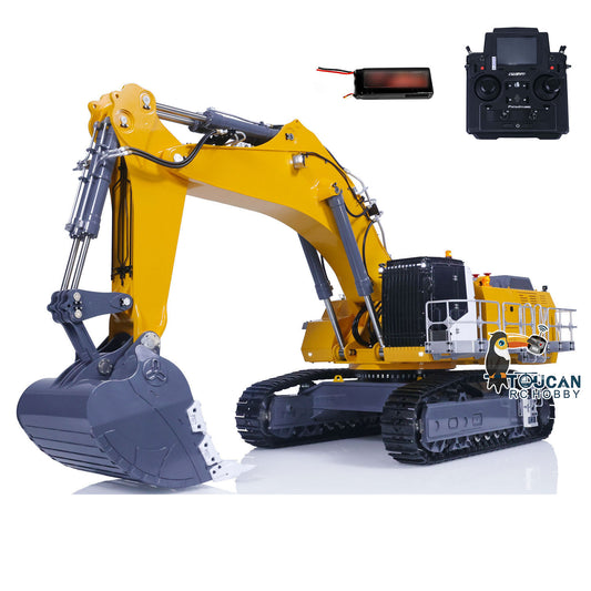 LESU 1/14 RC Hydraulic Excavator AOUE 9150 Heavy Duty PL18EV Lite RTR Remote Control Digger Backhoe Shovel RTR Model