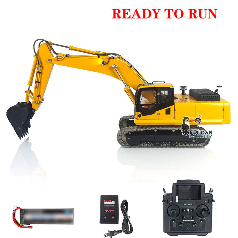 1/14 Metal LESU RC Hydraulic Excavator PC360 AC360 Radio Control Diggers RTR/KIT Versions DIY Painting Customized Hobby Model