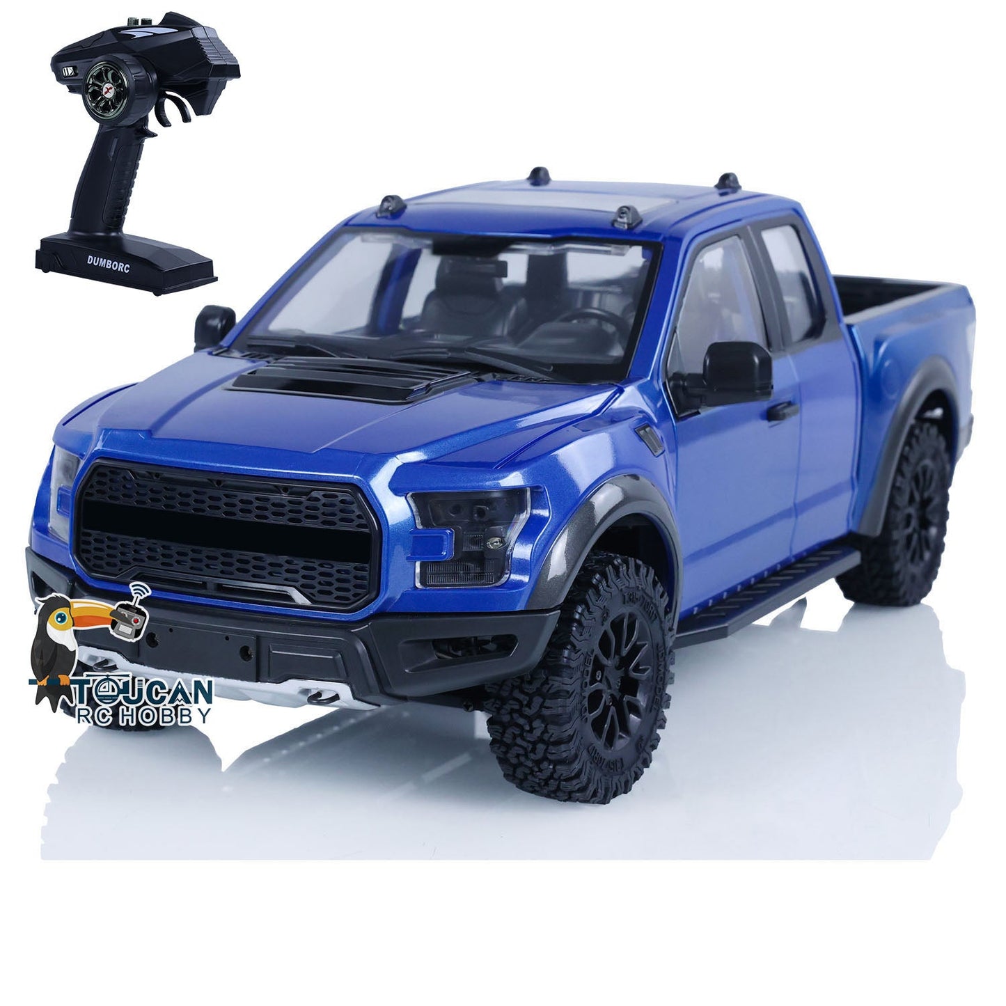 JDMODEL 1/10 Scale Desert Runner RC Truck Racing Model Car fordse F-150 Rock Crawler KIT-E W/ Radio ESC Motor Gearbox Hero Body Set