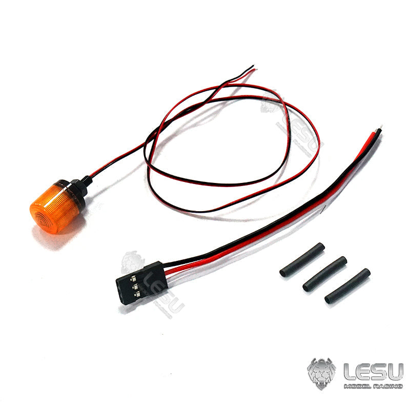 LESU RC Model Part Rotating Warning Light A RC 1/14 DIY TAMIYA Tractor Truck Car