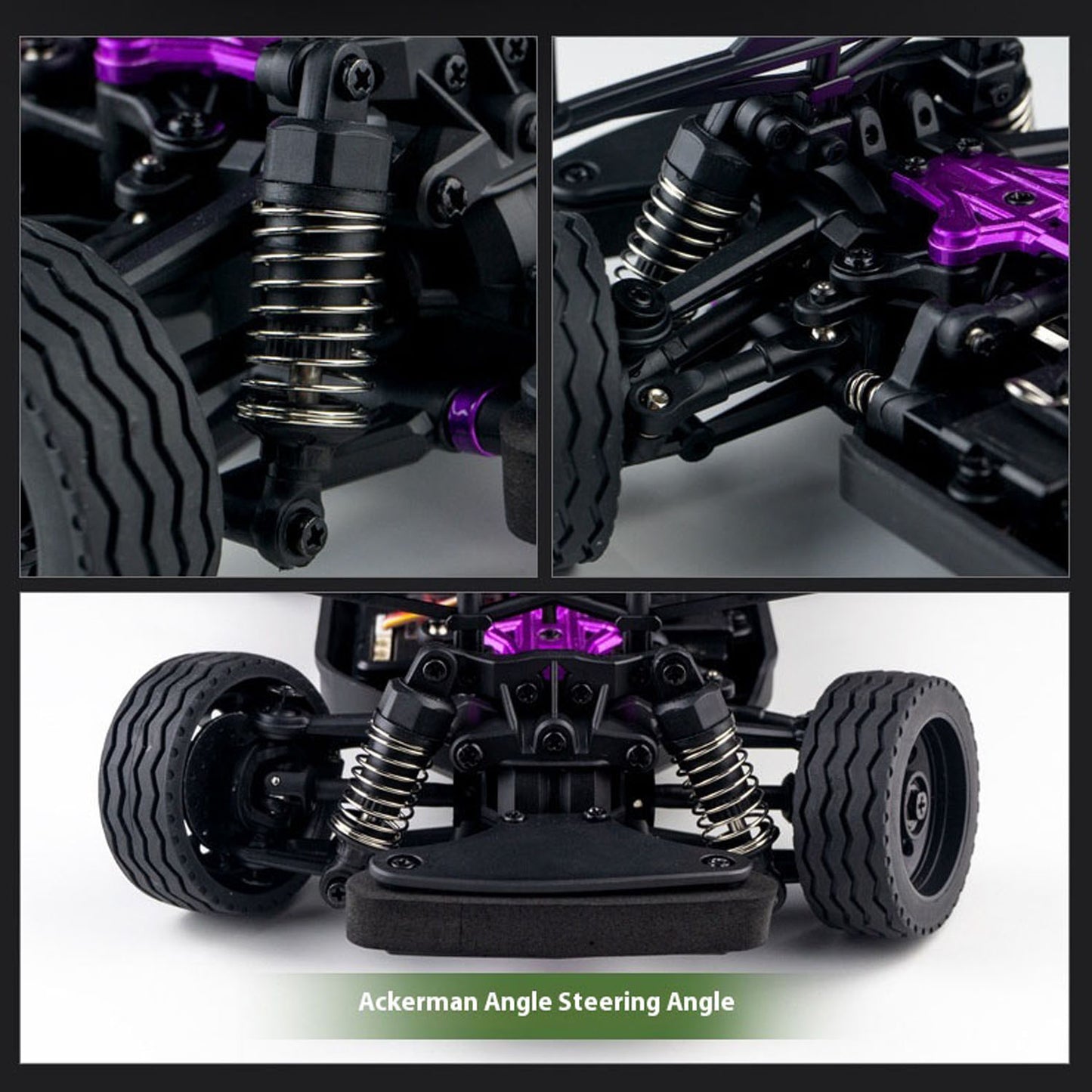 US STOCK 12.6 Inches PVC Shell SCY 16304 1/16 AWD Remote Control Drift Car RC Model Vehicle 380 Brushed Motor 30A ESC Ball Bearing RTR