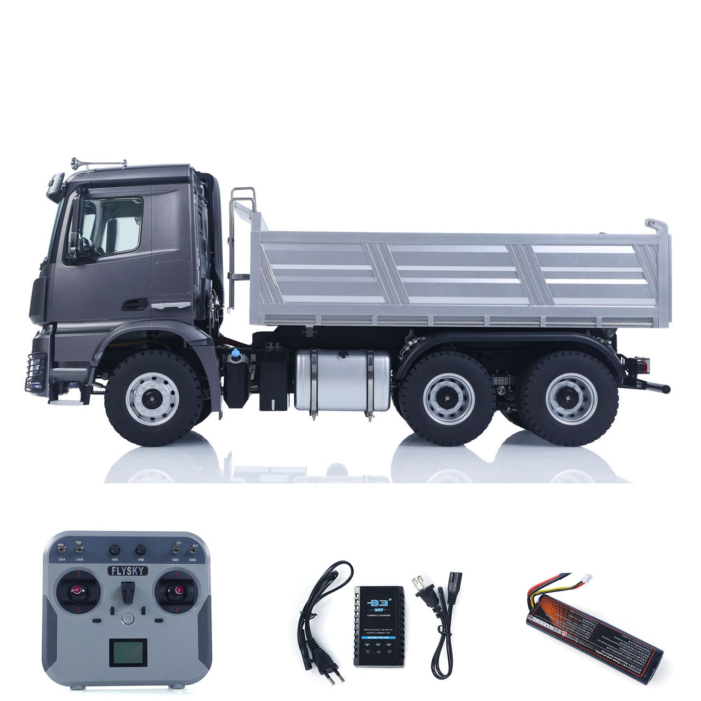 Fast Shipping New 2.4G RC Electric Lifting Dumper 5702 Model 1:14 6*6 Remote Control Tipper Lifting Rod Vehicle Sound Light Motor RTR Car Toy