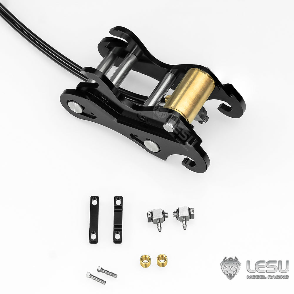 LESU Metal Quick Released Coupler for 1/14 RC Hydraulic Excavator Aoue LR945 Engineering Vehicle DIY Remote Control Model Constraction Machine