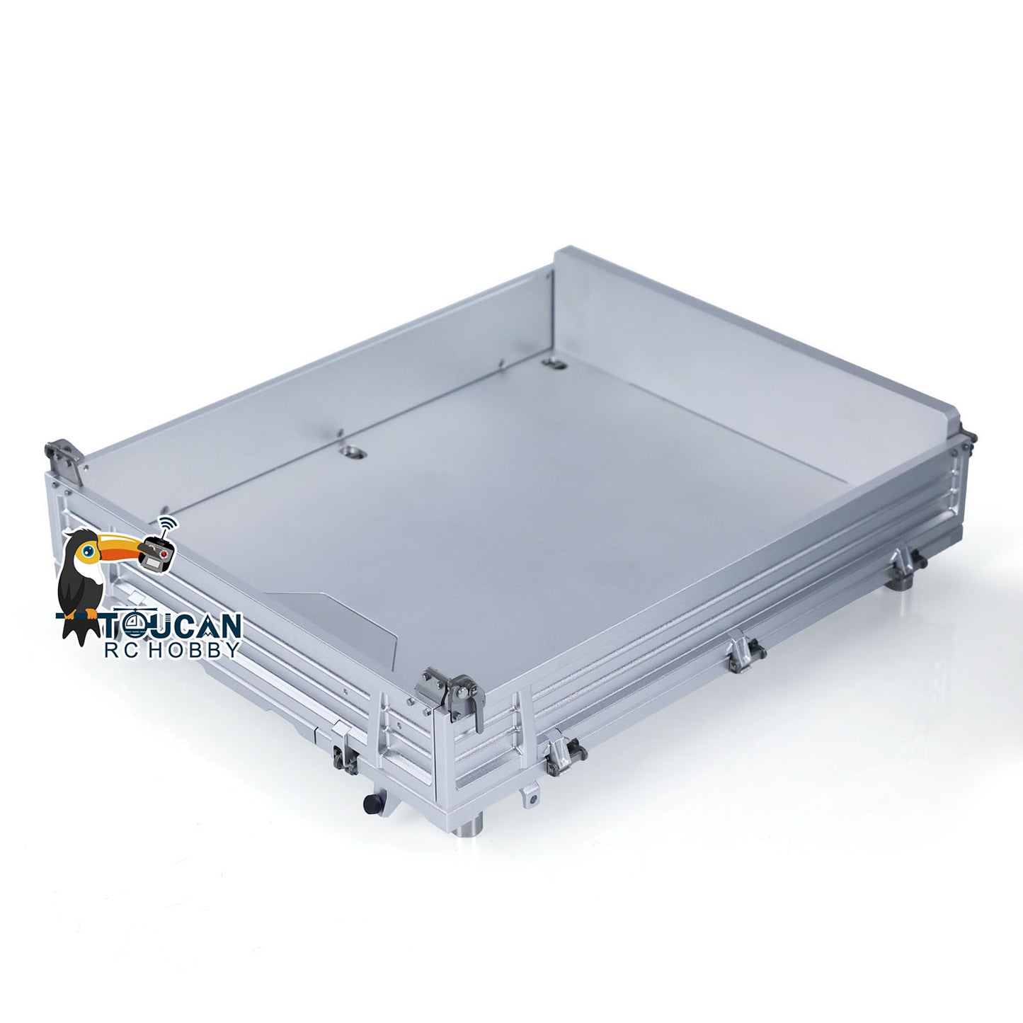 Metal Rear Hook Bucket Front Winch for U535 1/14 RC Off-road Vehicles 4X4 Radio Control Crawler Car