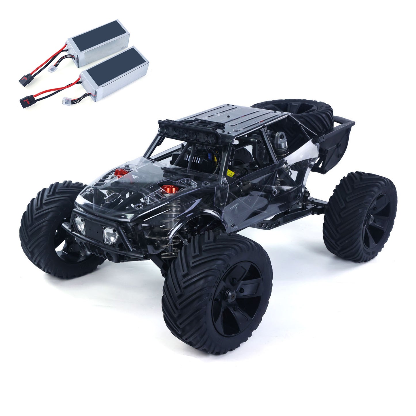 249KM/H High Speed 1/5 RC Off Road Car GR1 Pro Electric Model PNP 2Speed Remote Control Rock Crawler Metal Chassis Rear Axle Locks Battery
