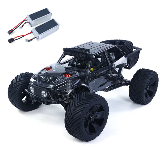249KM/H High Speed 1/5 RC Off Road Car GR1 Pro Electric Model PNP 2Speed Remote Control Rock Crawler Metal Chassis Rear Axle Locks Battery