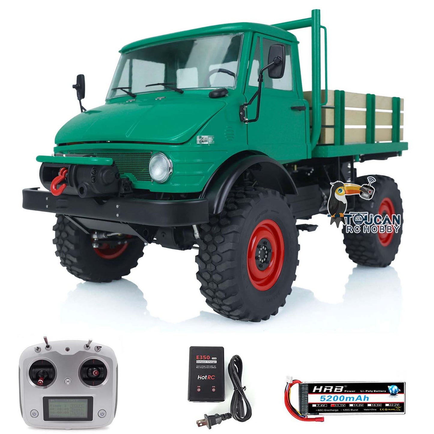 LESU 4x4 1/10 UM406 RC Off-Road Truck Remote Control Car W/ FS i6S Radio Electronic Parts Painted Assembled Model DIY Vehicle