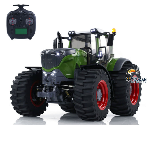 LESU 1/16 4X4 1050 RC Tractors Metal Chassis Ready to Run Car Differential Lock Model FrSky ST8 ESC Servo Motor DIY Vehicle