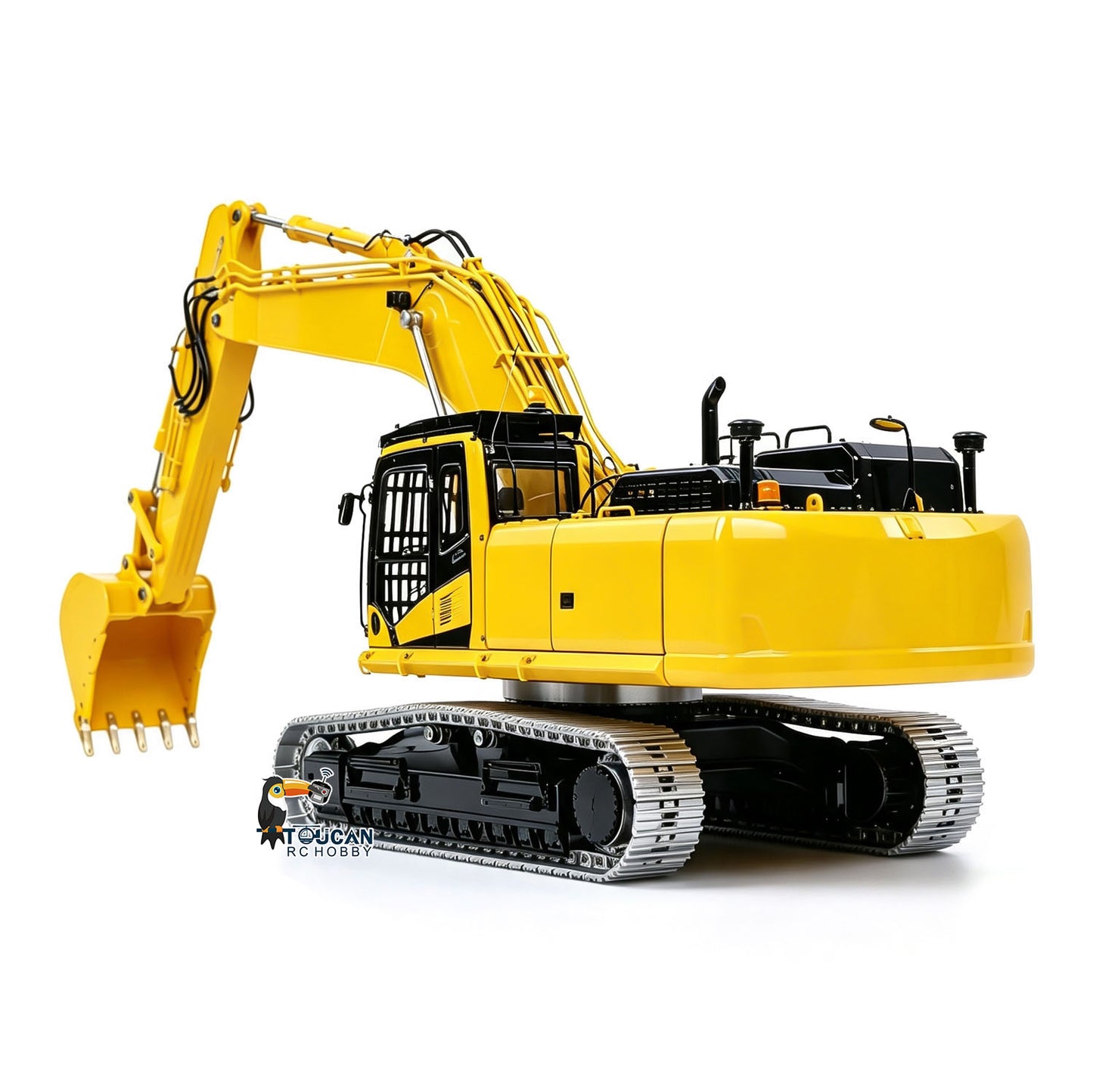 LESU Aoue PC500 1/14 Metal RC Hydraulic Tracked Excavator PNP/RTR B0019 7Ways Valve 3-4MAP Pump Light System for Construction Vehicle Collectors