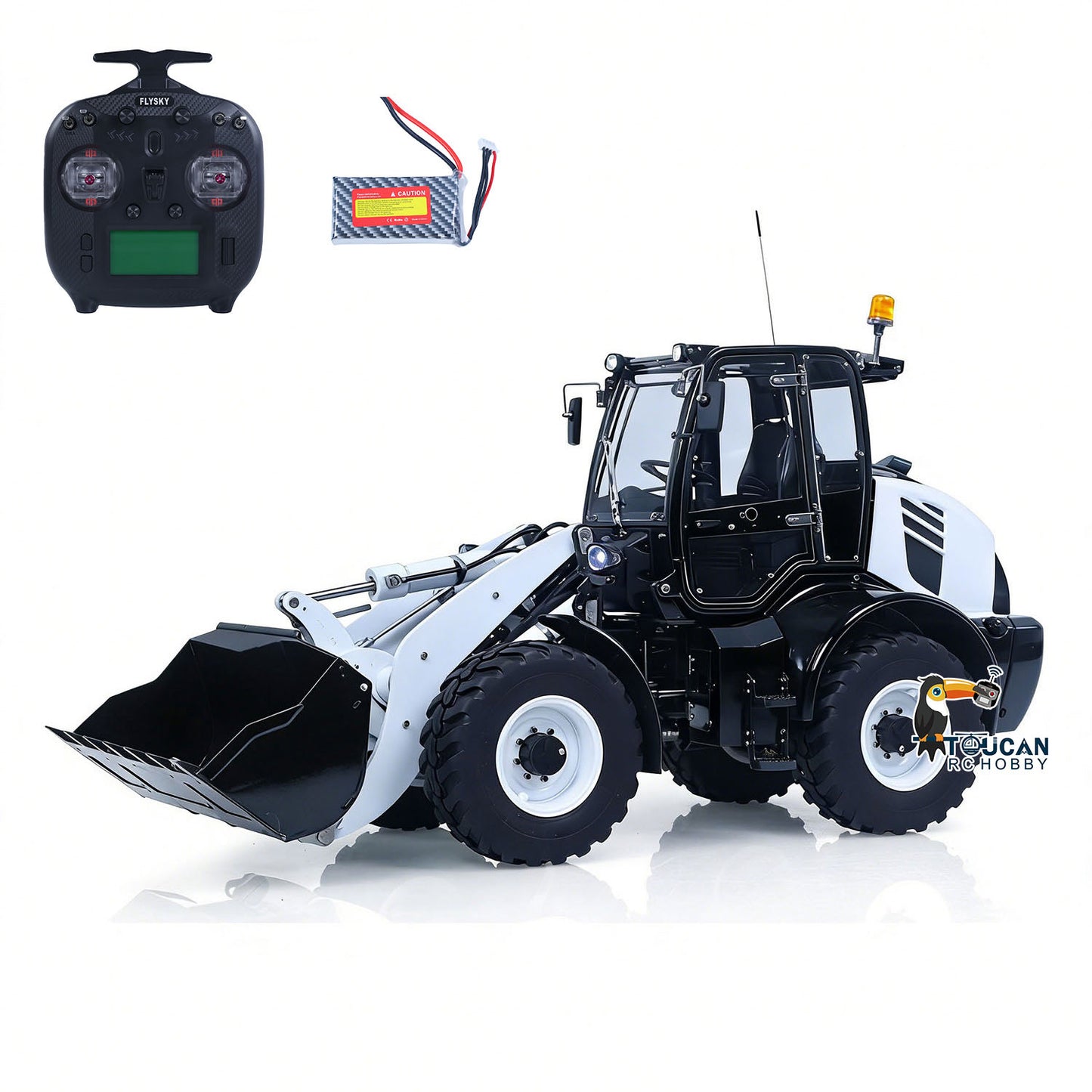 Metal LESU 1/14 RC Hydraulic Loader Aoue WA100M-8 4X4 RTR Remote Control Construction Vehicle Axle Differential Lock Sound Light ST8 Radio Engineering Machine