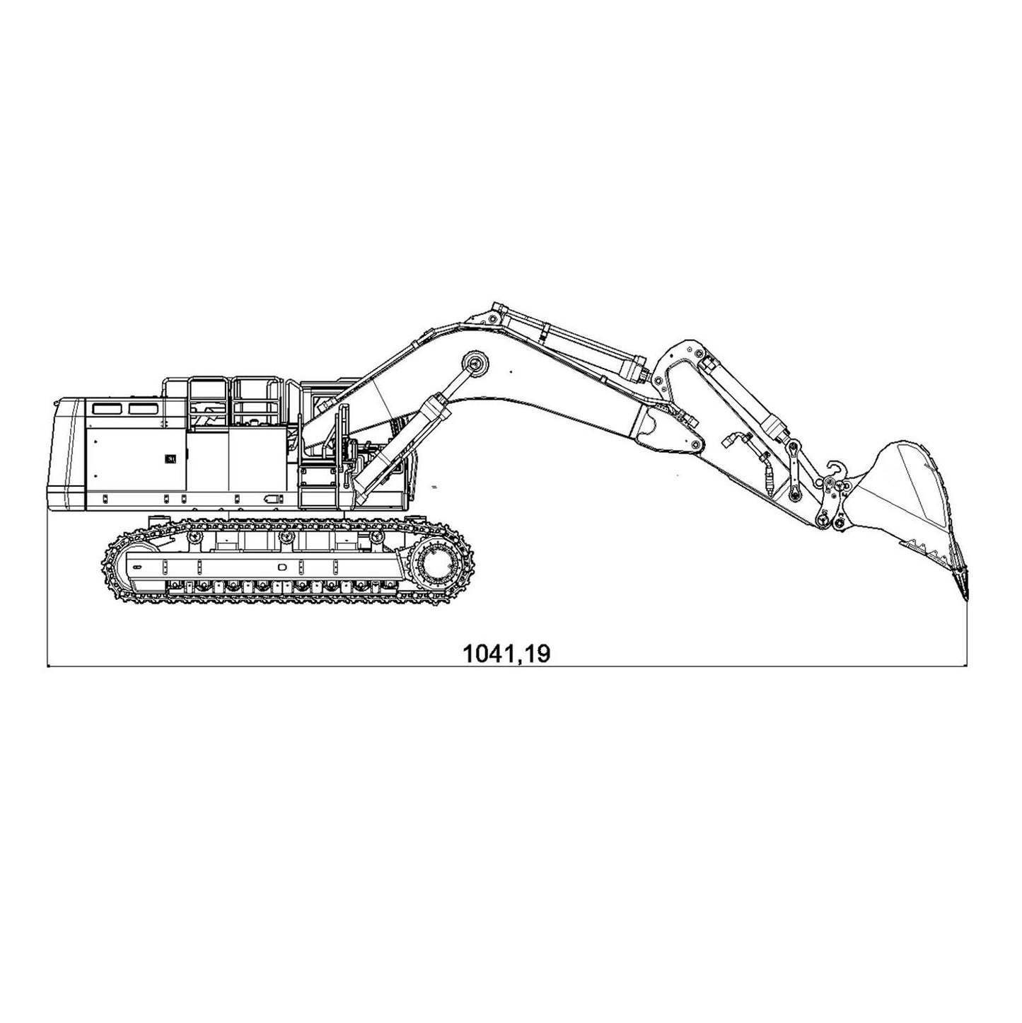 Metal 1/14 374F Hydraulic RC Excavator Remote Control Engineering Vehicles Electric Machine Trucks I6S ESC Motor Servo Hobby Model