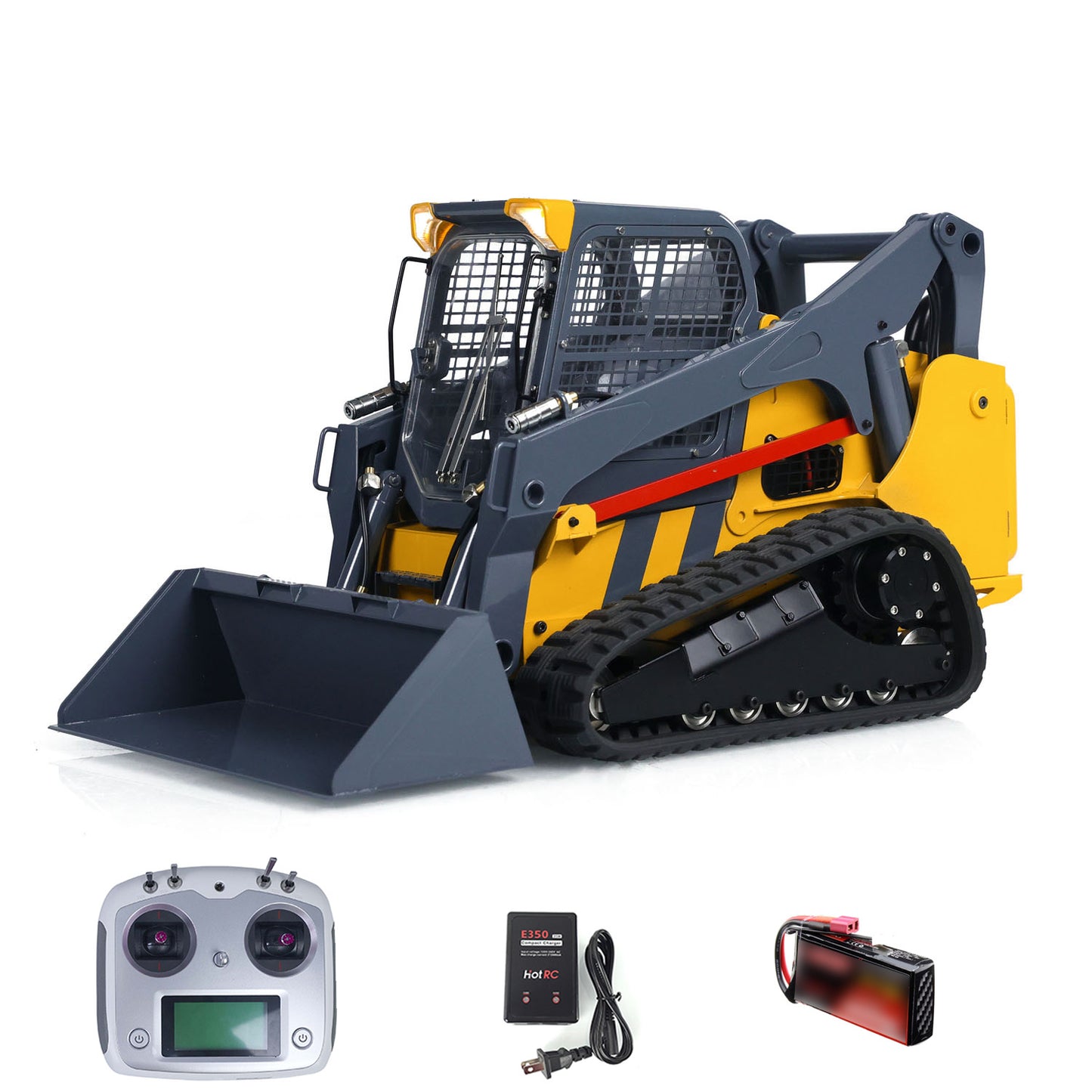 Fast Shipping 1/14 RC Hydraulic Skid-Steer Loader SM770 RTR Radio Control Construction Vehicle