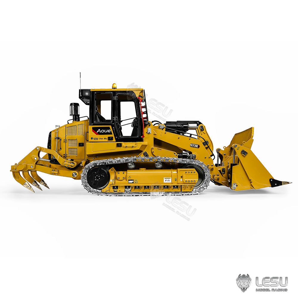 1/14 LESU 973K RC Hydraulic Loader RTR Radio Control Tracked Car Ready to Run Openable Bucket Optional Track Colors