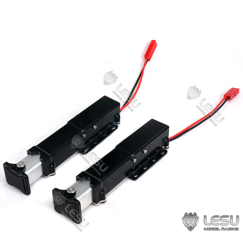 Flatbed Truck Metal Electric Lifting Legs 30A Brushed ESC Spare Parts for LESU 1/14 A0020 RC Trailer Truck DIY Model