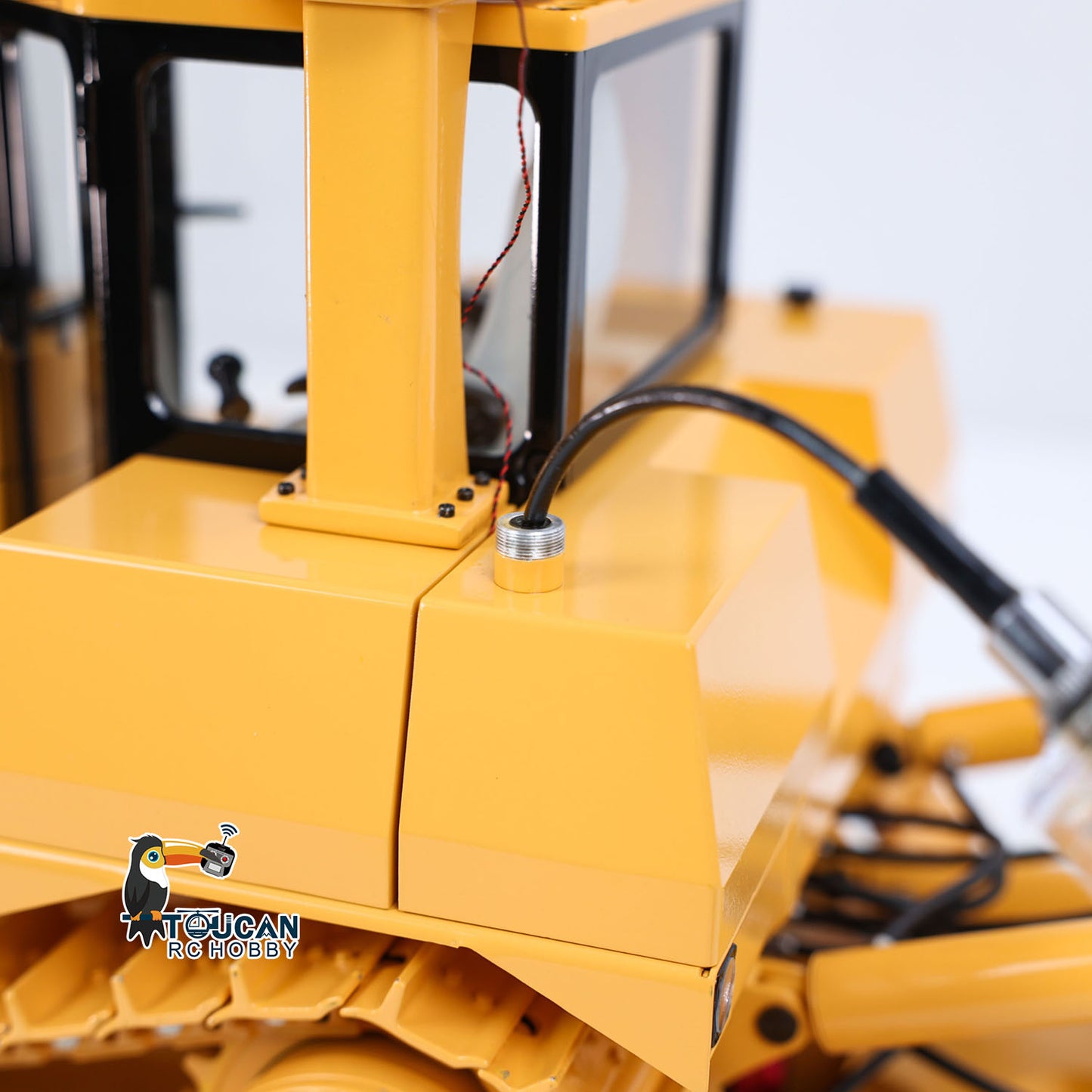 JDModel Metal 1/14 DXR2 RC Hydraulic Bulldozer Remote Controlled Dozer W/ New Sound Module Simulation Model PNP/RTR Optional Versions