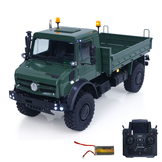 RTR LESU U4023 4X4 1/14 RC Off Road Vehicle Metal ATV Remote Control Light Truck MT44023 Model Light Sound Wheel Reduction Differential Locks