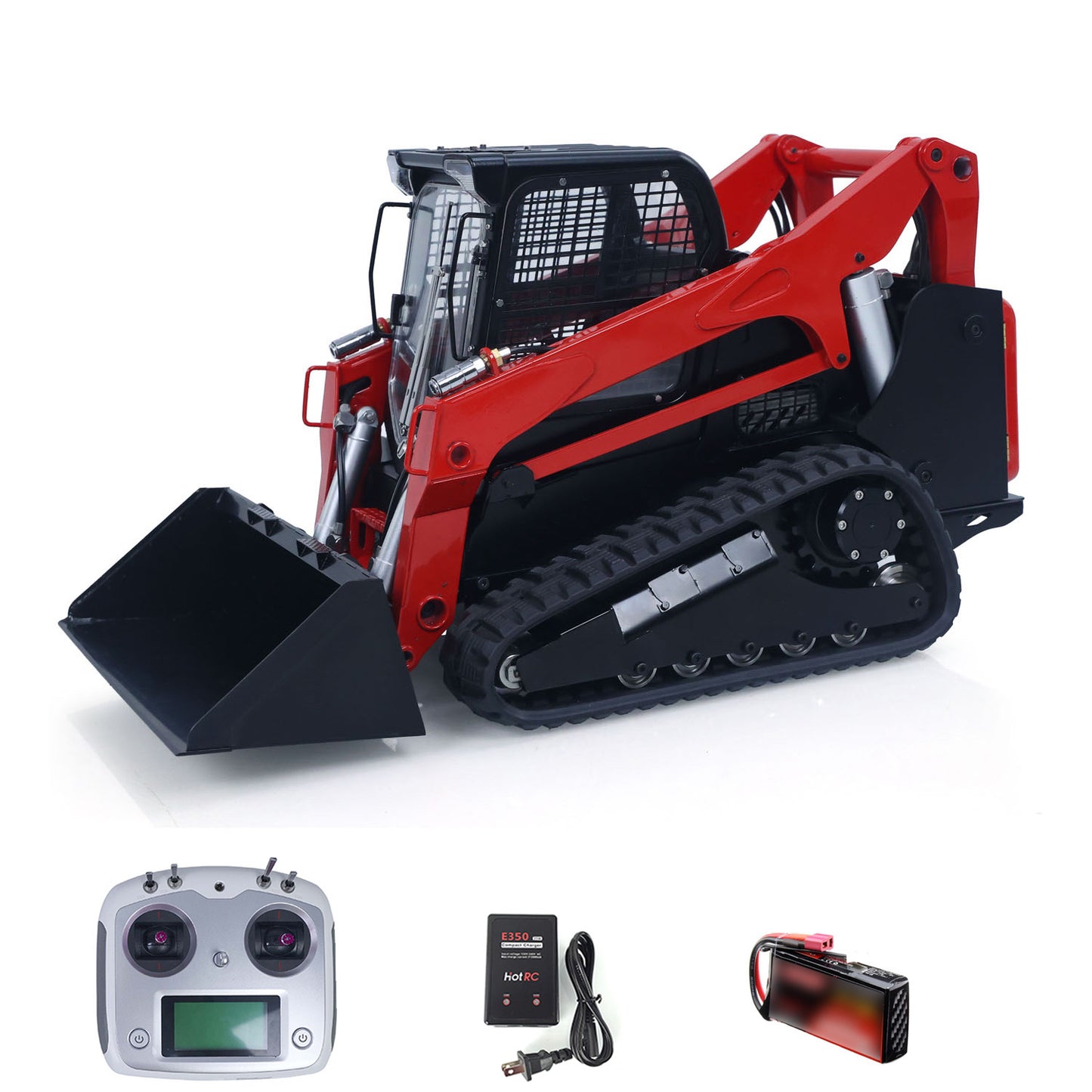 ONLY ONE Fast Shipping 1/14 Hydraulic RC Tracked Loader SM770 Skid-Steer Remote Control Car Model