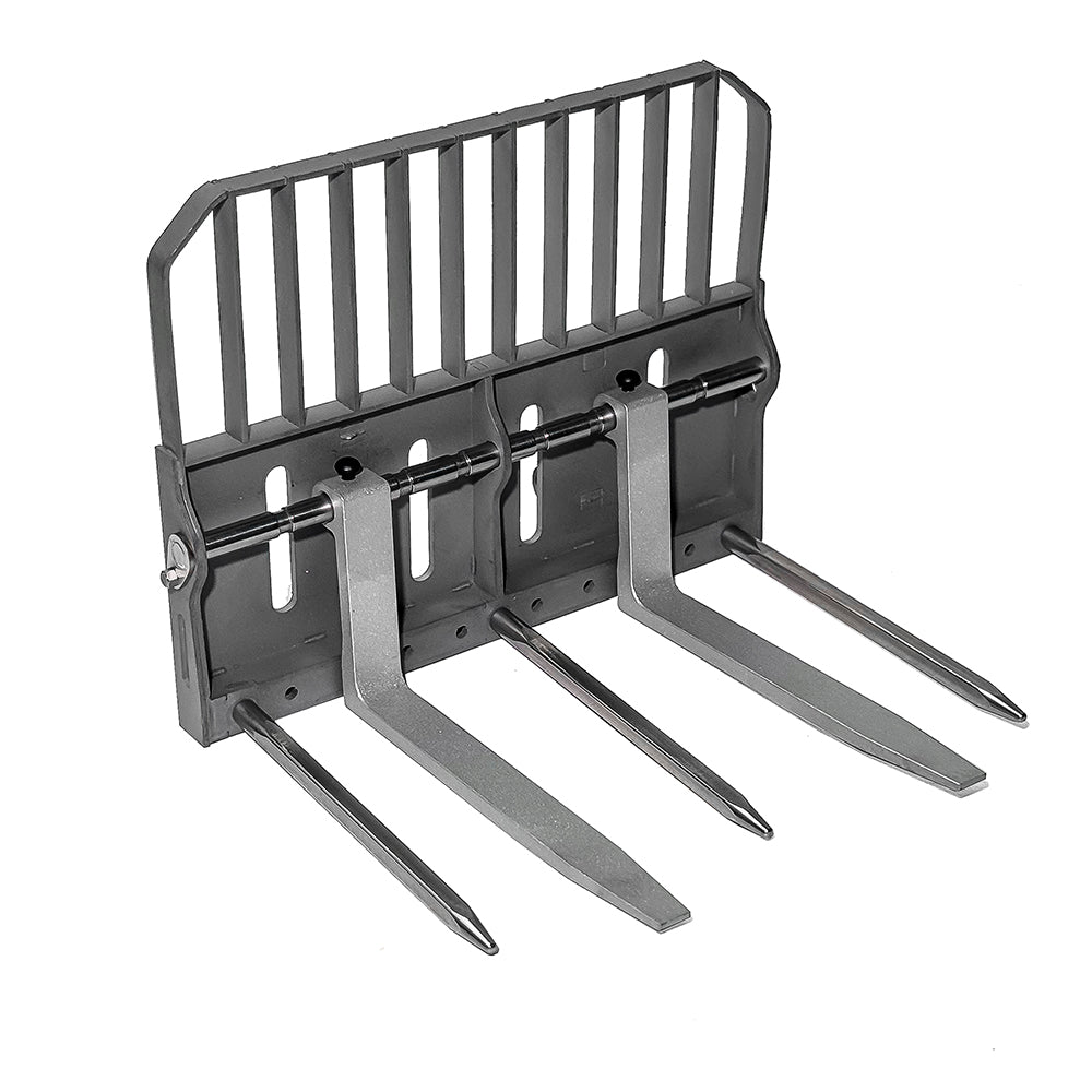 LESU AT1050 1/14 Hydraulic RC Fork Loader Painted Assembled Car Telescopic Arm Metal Sieve Shovel Rake Bucket Fork Gripper