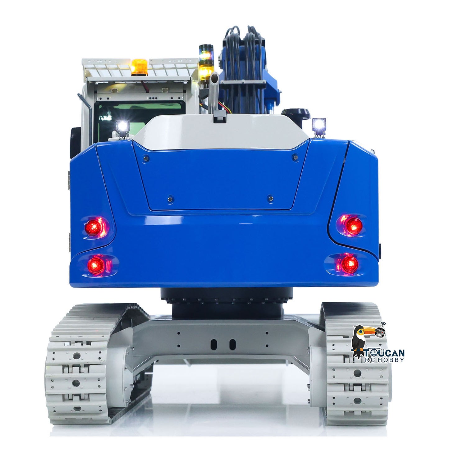 8ways Valve Metal 1/14 RC Hydraulic Excavator LR914 PRO MAX Remote Control Digger Construction Car PL18EV LITE Radio Battery