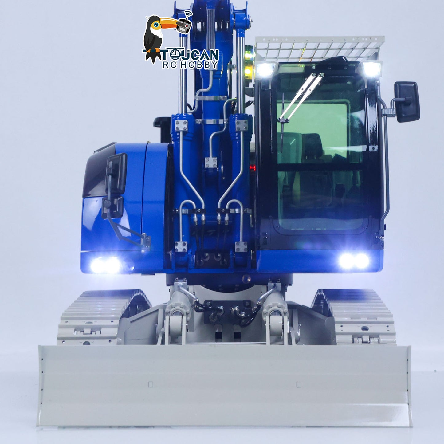 8ways Valve Metal 1/14 RC Hydraulic Excavator LR914 PRO MAX Remote Control Digger Construction Car PL18EV LITE Radio Battery