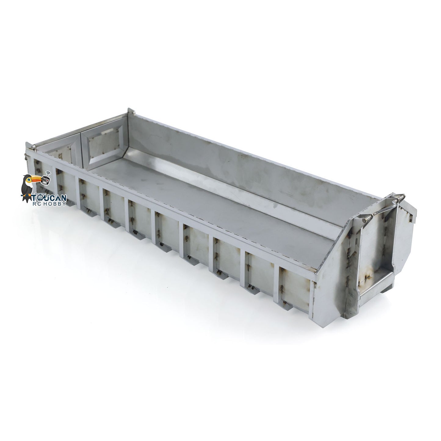 1/14 Metal Bucket for 10*10 RC Hydraulic Full Dump Truck 8*8 Dumper Radio Control Car DIY Hobby Model Accessories