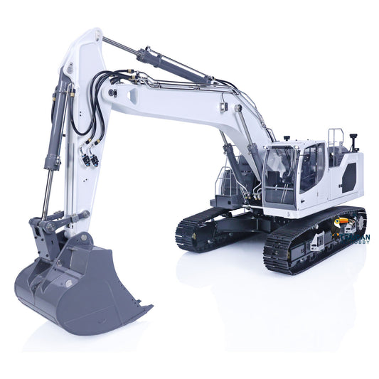 1/14 LESU Aoue-LR945 Metal RC Hydraulic Digger Wireless Control Excavator Model Light System DIY Hobby Model PNP