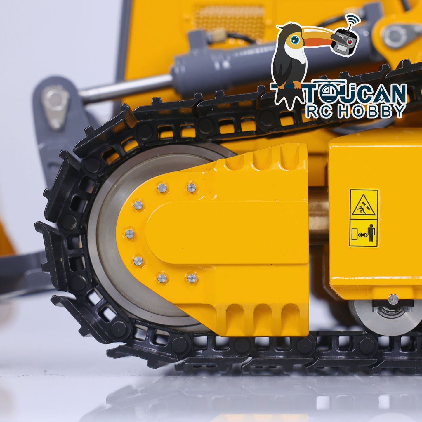 LESU Aoue 850K 1/14 RC Hydraulic Bulldozer PL18EV Lite Metal Radio Controlled Dozers Light System Model Black Track