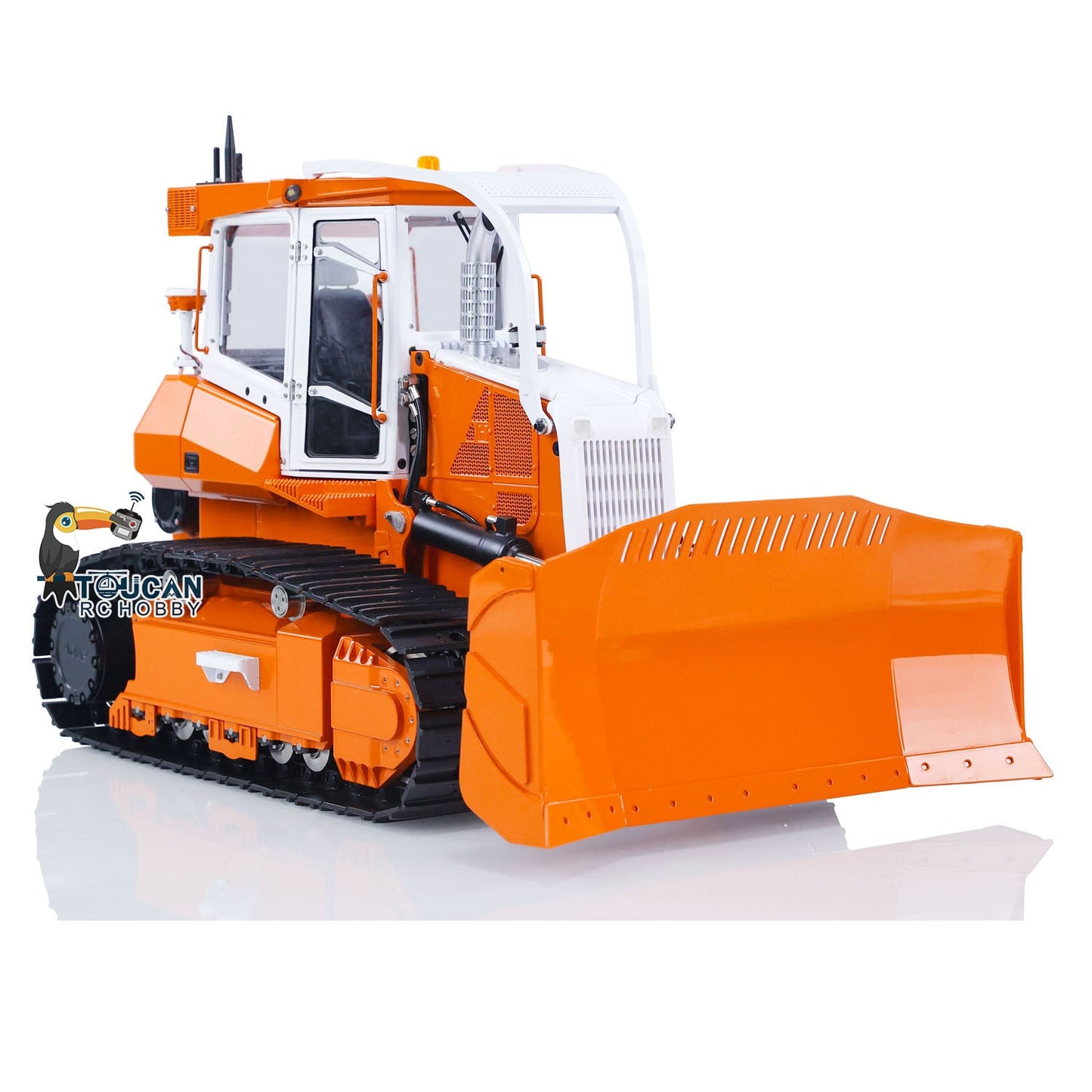 LESU Metal 1/14 RC Hydraulic Bulldozers 850K Radio Controlled Construction Vehicles DIY Car Toy Gift Painted Assembled