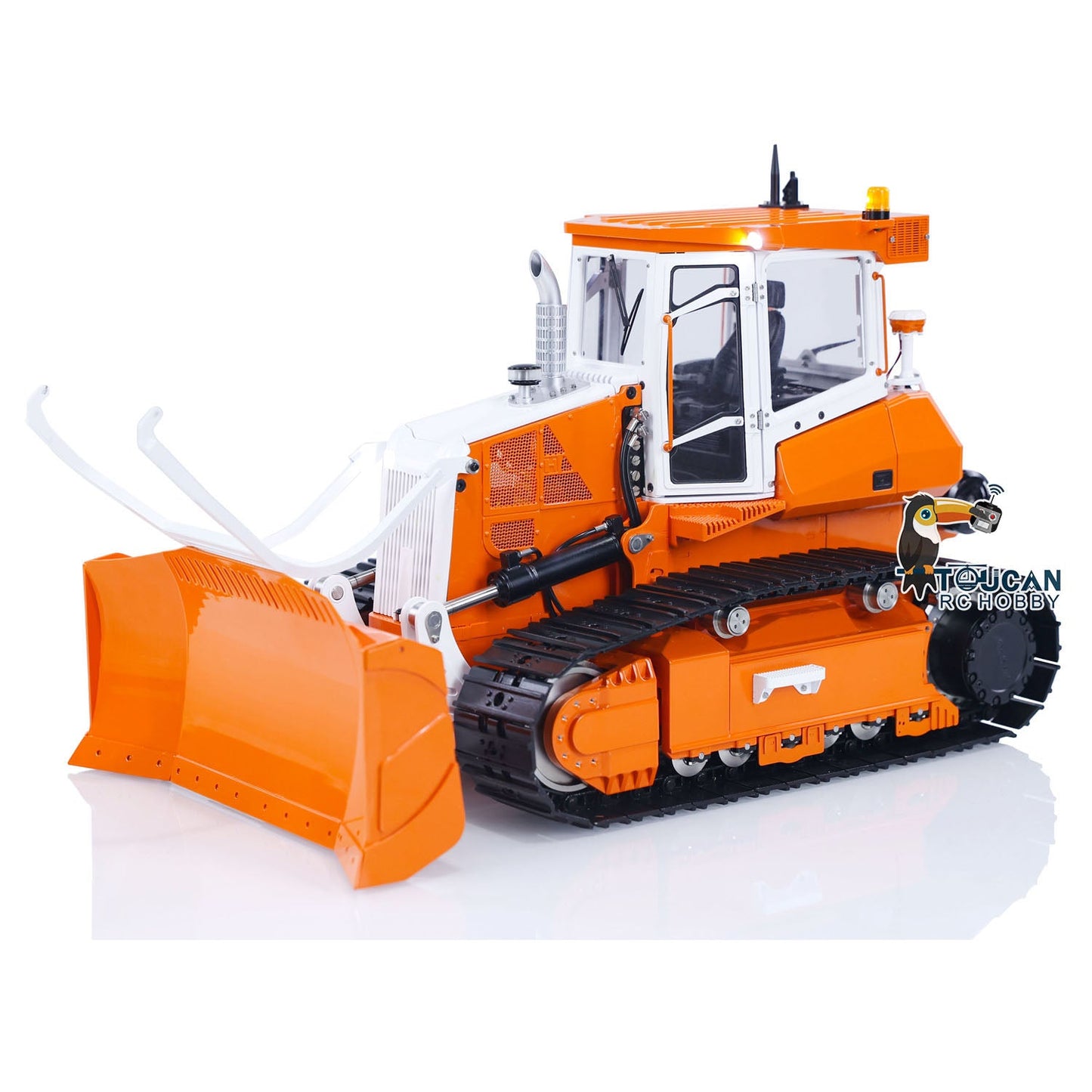 LESU Metal 1/14 RC Hydraulic Bulldozers 850K Radio Controlled Construction Vehicles DIY Car Toy Gift Painted Assembled