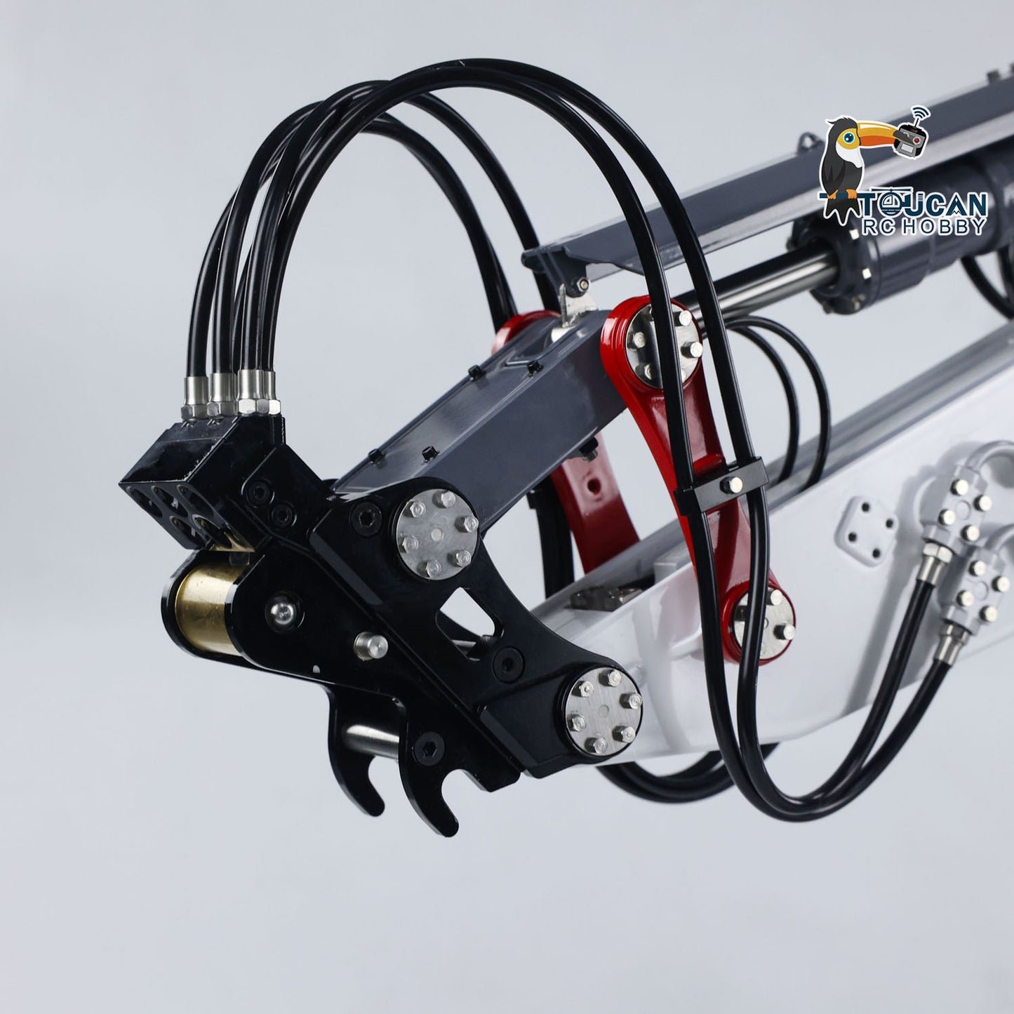 LESU 1/14 RC Full Hydraulic Excavator LR960 RTR Digger Frsky XE Radio Battery Without Sound System