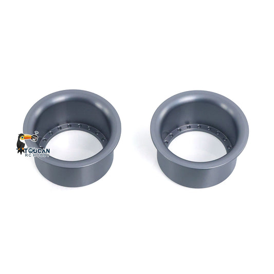 Metal Wheel Hub for 1/14 Remote Control Hydraulic Loader ZW370 JDM-198 RC Articulated Truck E450C JDM-166 Model Construction Vehicle Upgraded Part