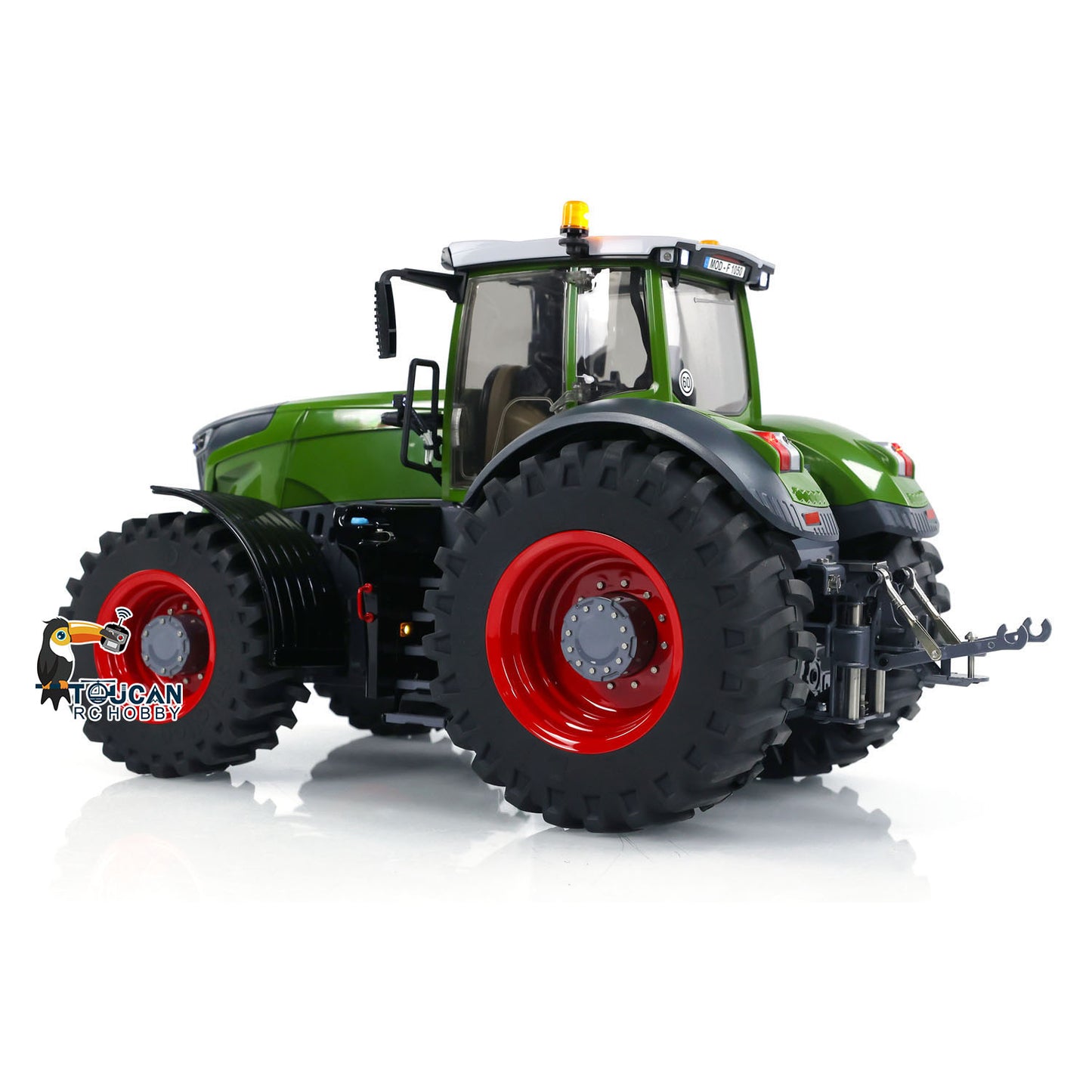 LESU 1/16 4X4 1050 RC Tractors Metal Chassis Ready to Run Car Differential Lock Model FrSky ST8 ESC Servo Motor DIY Vehicle