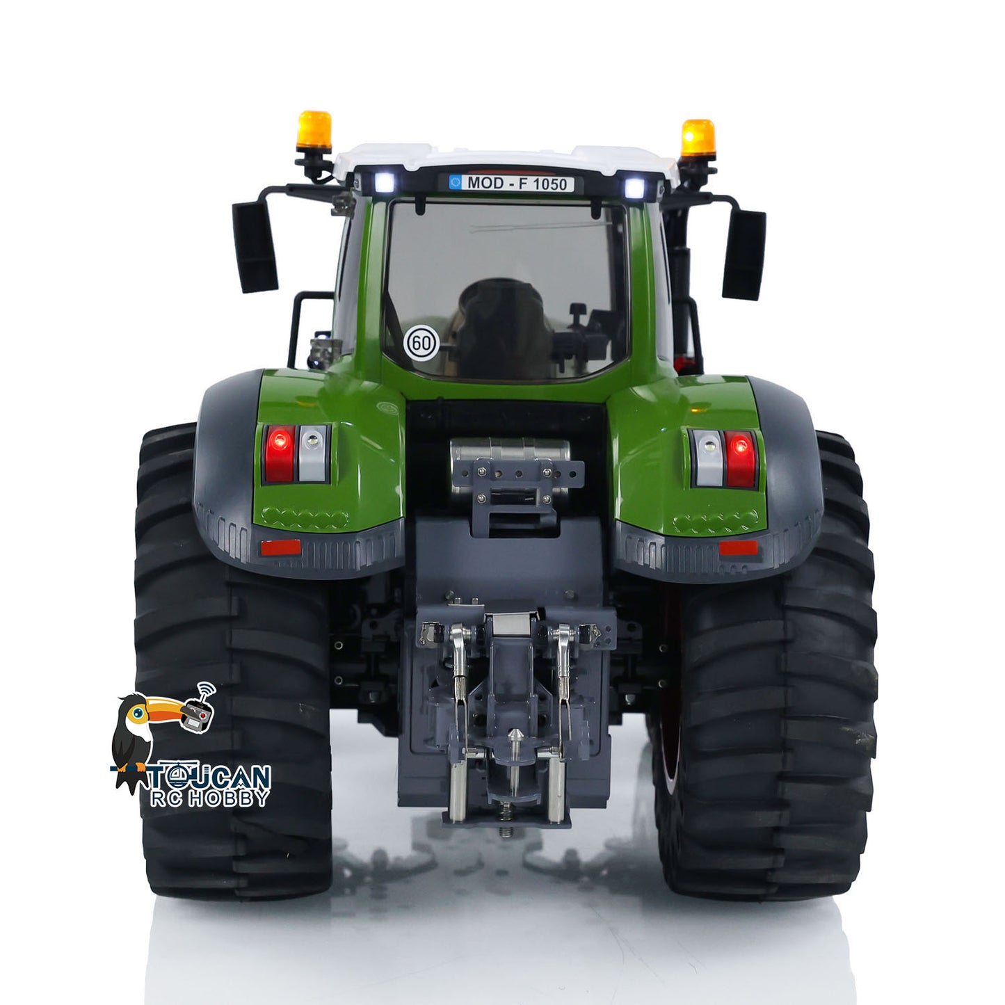 LESU 1/16 4X4 1050 RC Tractors Metal Chassis Ready to Run Car Differential Lock Model FrSky ST8 ESC Servo Motor DIY Vehicle