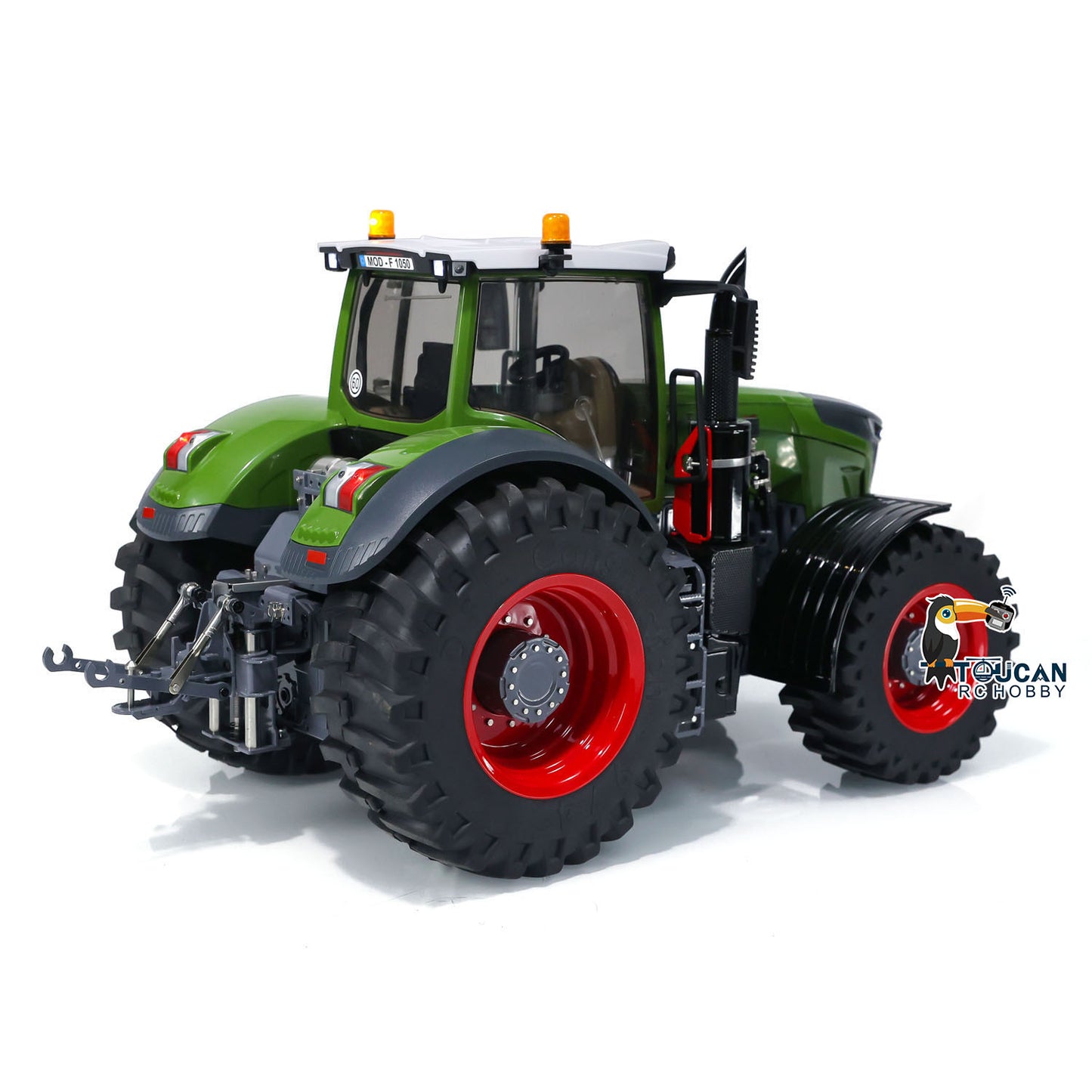 LESU 1/16 4X4 1050 RC Tractors Metal Chassis Ready to Run Car Differential Lock Model FrSky ST8 ESC Servo Motor DIY Vehicle