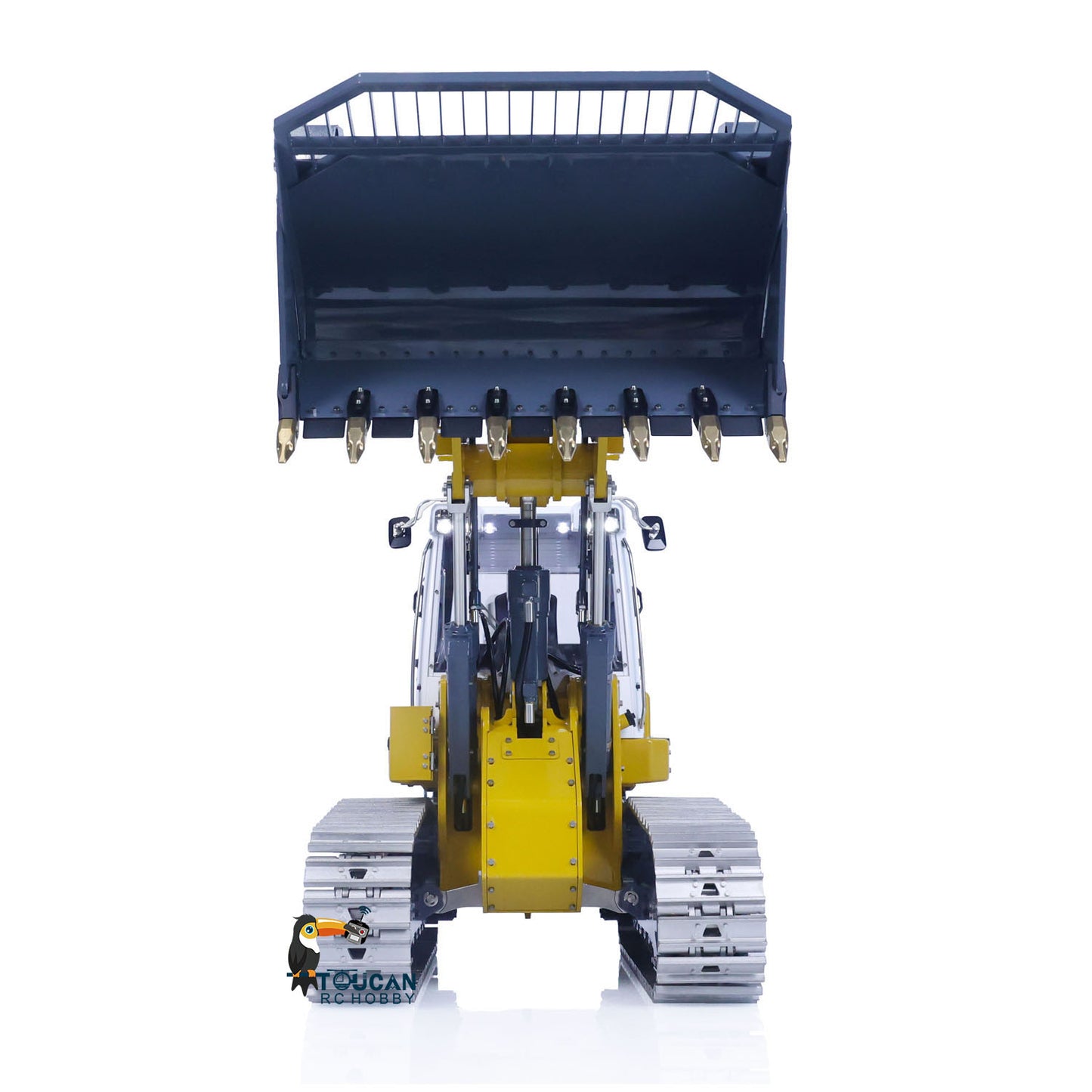LESU 1/14 Metal RC Painted Loader for 636 Radio Controller Construction Vehicles W/ Sound Light Hydraulic System Decal