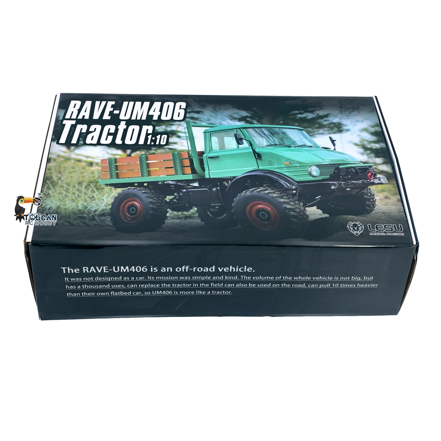 LESU 1/10 U406 RC Off-Road Vehicles for 4x4 Truck Remote Control Climbing Car Hobby Model DIY Vehicle 433x238x248mm