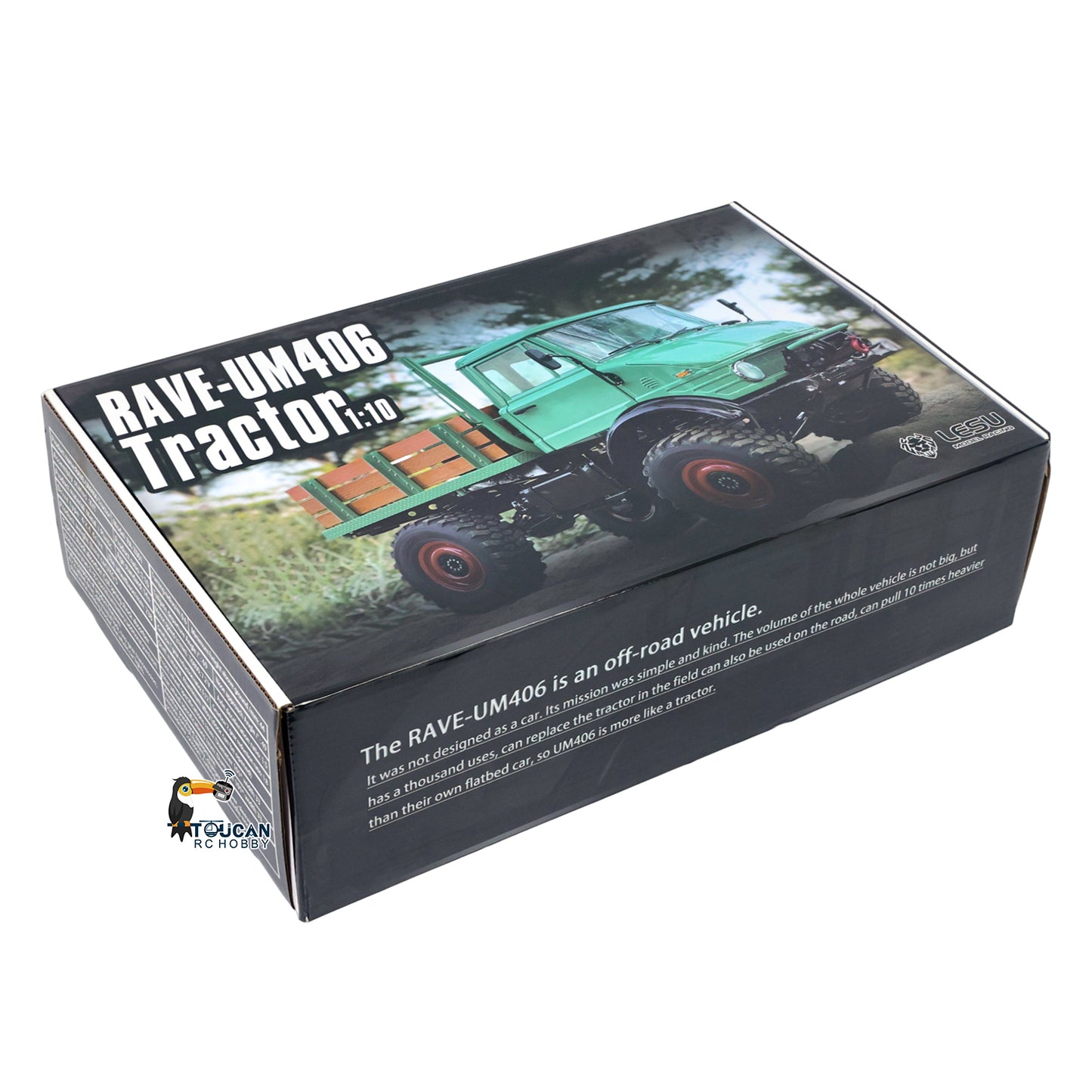 LESU 1/10 U406 RC Off-Road Vehicles for 4x4 Truck Remote Control Climbing Car Hobby Model DIY Vehicle 433x238x248mm
