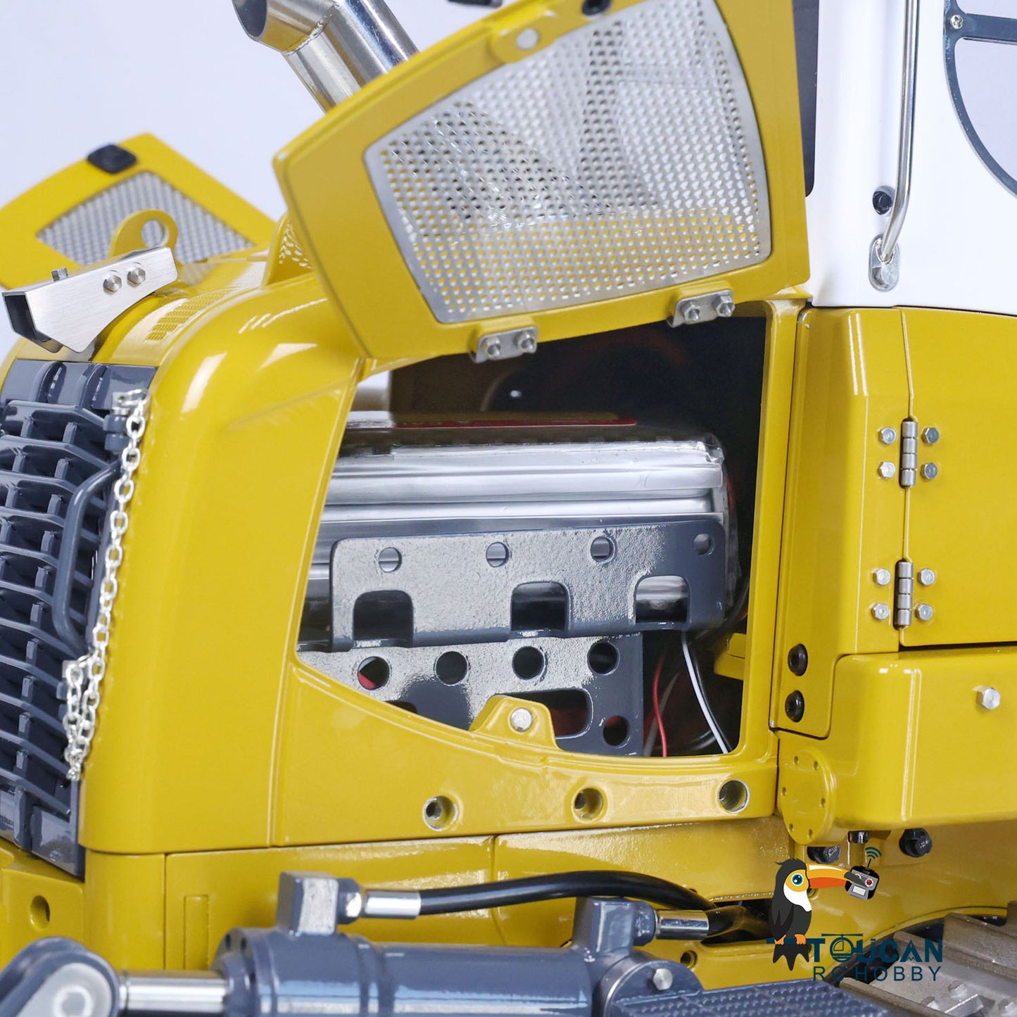 LESU 1/14 Metal RC Painted Loader for 636 Radio Controller Construction Vehicles W/ Sound Light Hydraulic System Decal