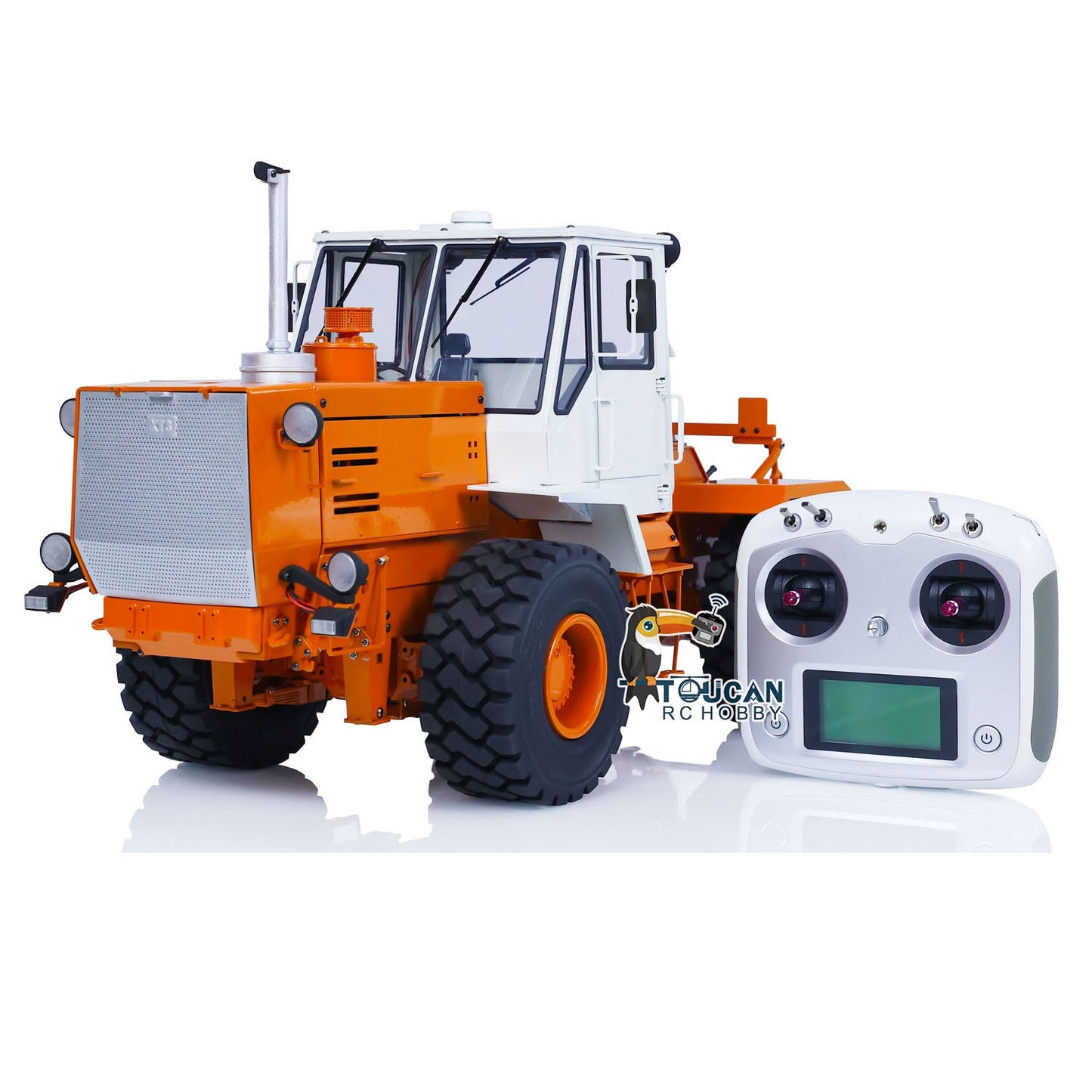 JZM Metal 1/12 4x4 RC Hydraulic Tractor T150K Remote Control Agricultural Tractors Cars Standard Version Vehicle Models