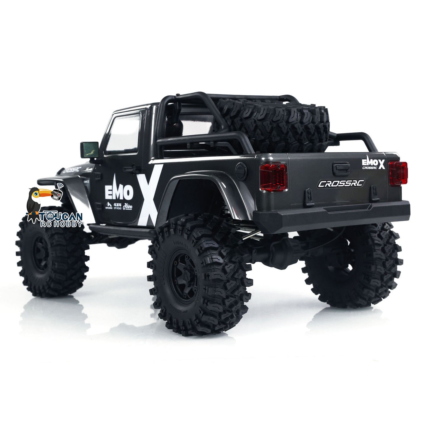 1/8 CROSSRC EMO X RC Crawler Car 4X4 4WD Remote Control Off-road Vehicles Models with Two-speed Transmission Light System