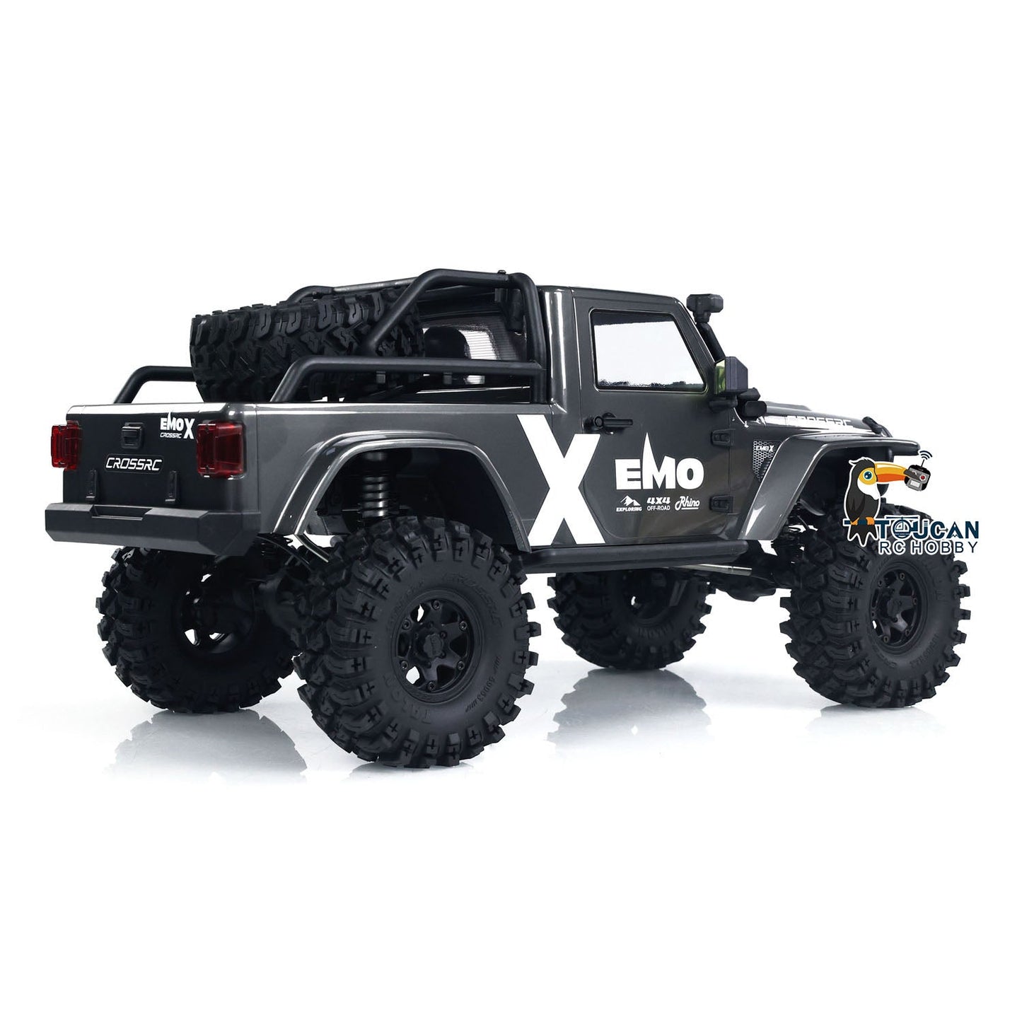 CROSSRC EMOX2 4WD 4X4 1/8 RC Off-road Vehicles Remote Control Crawler Emulated Car Painted Hobby Model Motor ESC Servo