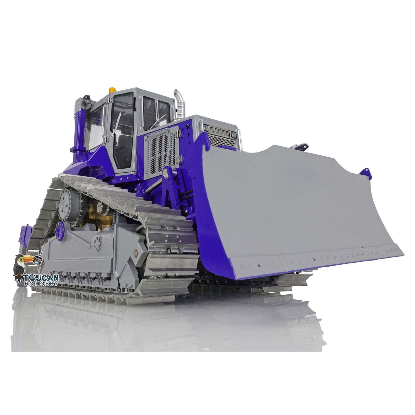 LESU 1/14 RTR RC Bulldozer Aoue-DT60 Hydraulic Painted and Assembled Model Motor Servo ESC Sound & Light System