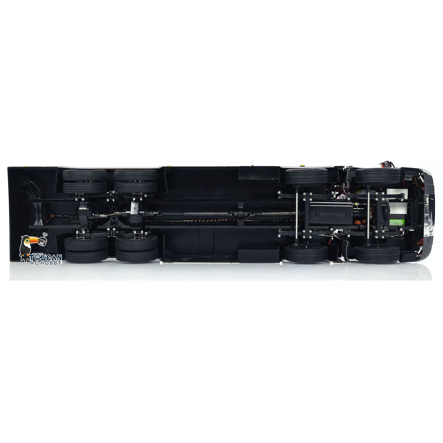 1/14 Remote Control Fire Truck 8x4 RC Fire Fighting Vehicles Model Lights Sounds