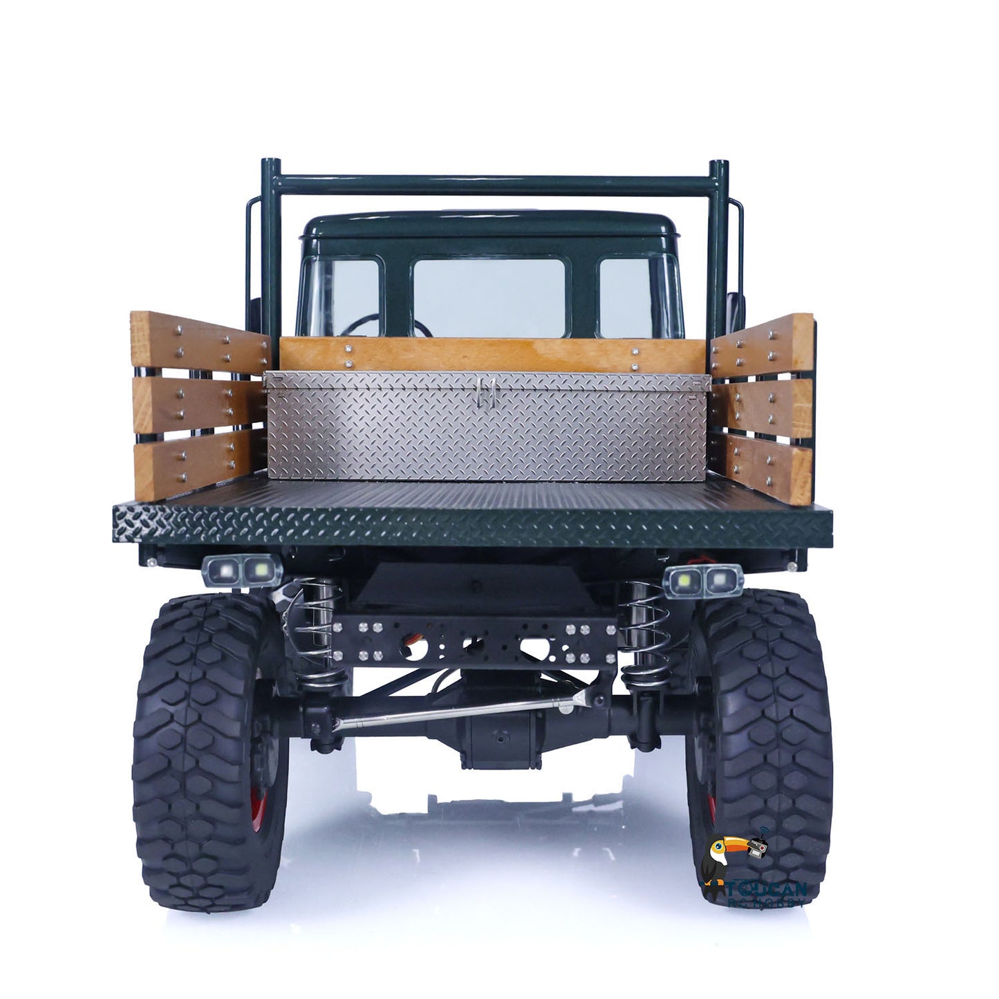 LESU 4X4 1/10 RAVE-UM406 RC Off-road Vehicles Electric Radio Controlled Cars W/ Light Sound System Winch Painted Assembled