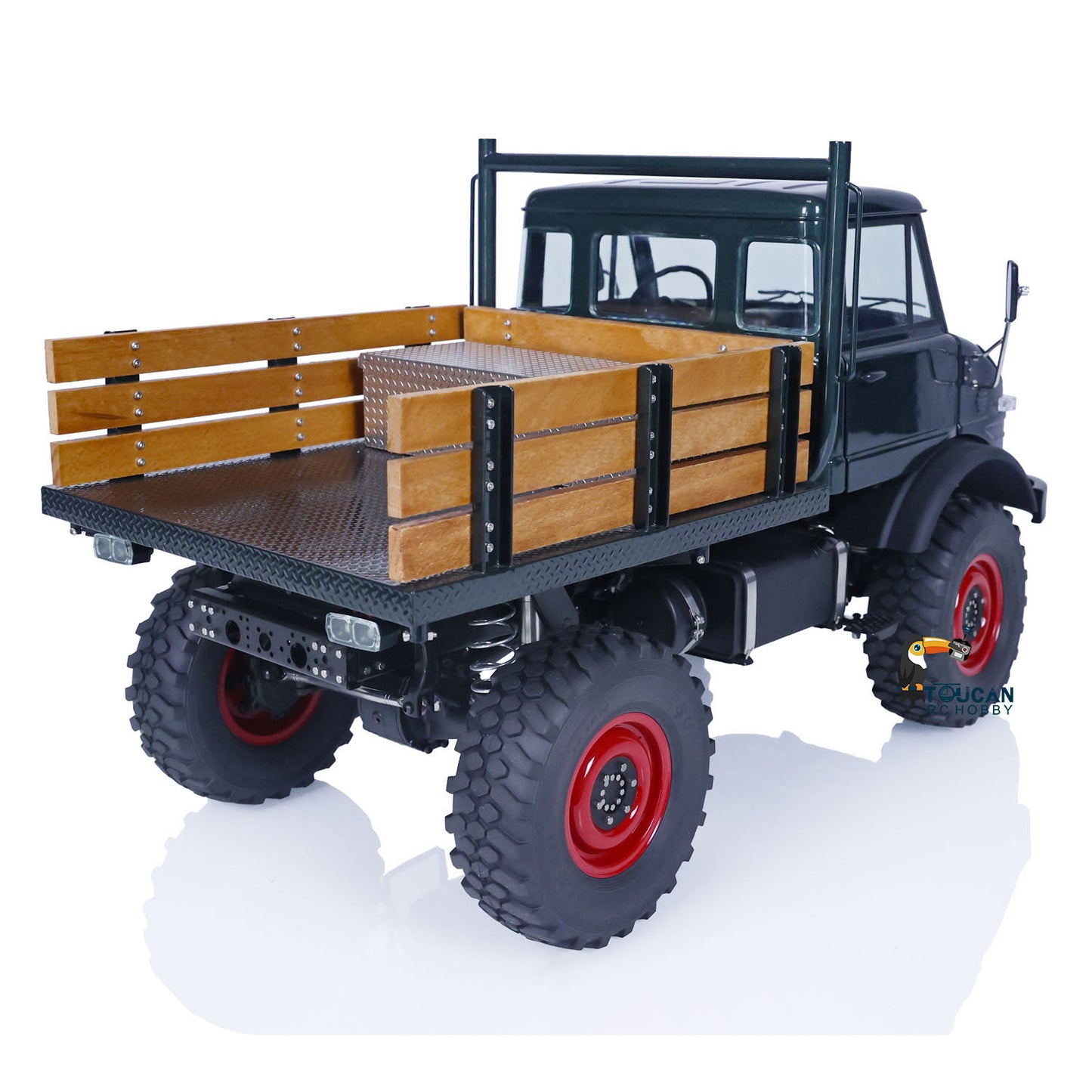 LESU 4X4 1/10 RAVE-UM406 RC Off-road Vehicles Electric Radio Controlled Cars W/ Light Sound System Winch Painted Assembled