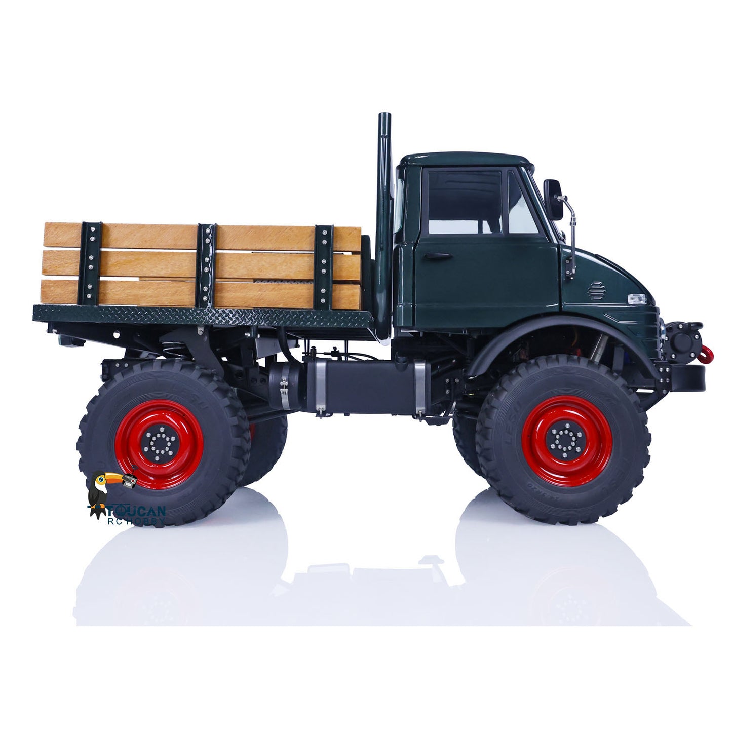 LESU 4X4 1/10 RAVE-UM406 RC Off-road Vehicles Electric Radio Controlled Cars W/ Light Sound System Winch Painted Assembled
