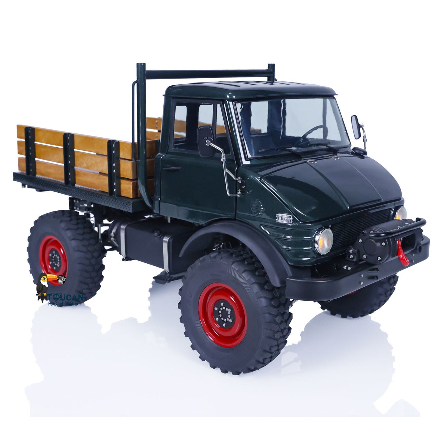 LESU 4X4 1/10 RAVE-UM406 RC Off-road Vehicles Electric Radio Controlled Cars W/ Light Sound System Winch Painted Assembled