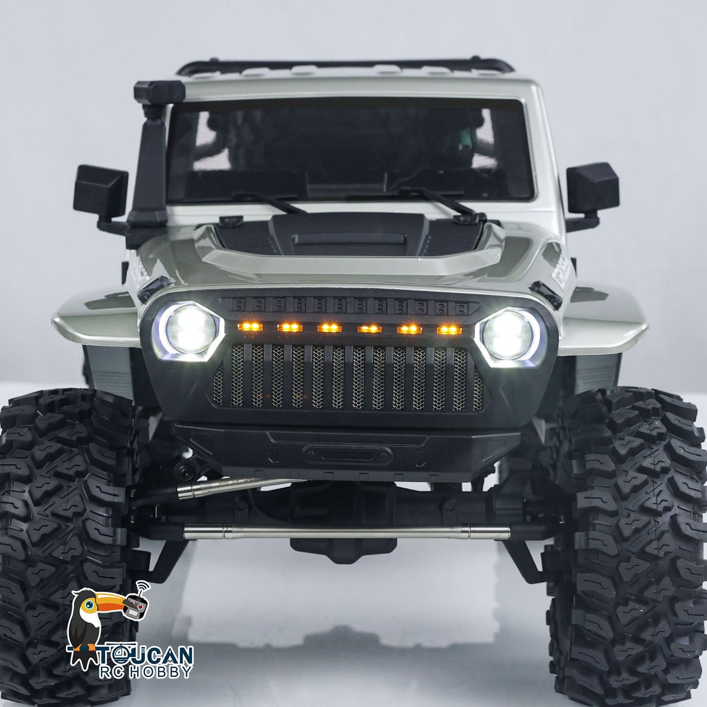 1/8 RC Crawler Car CROSSRC EMO X 2025 4X4 Remote Control Off Road Car Model Brushless Hobbywing 8IGHT FOC Motor ESC Light Radio