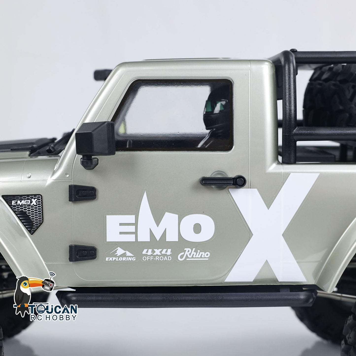 1/8 RC Crawler Car CROSSRC EMO X 2025 4X4 Remote Control Off Road Car Model Brushless Hobbywing 8IGHT FOC Motor ESC Light Radio